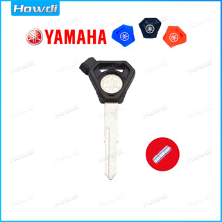 กุญแจเปล่า พร้อมแม่เหล็ก 3 ชิ้น สําหรับ YAMAHA MOTOR KEY