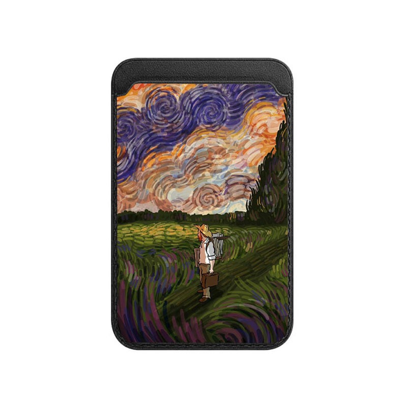 Cool Gundam Robot pattern wallet card holder for iPhone15pro 15promax 14 14promax 14pro