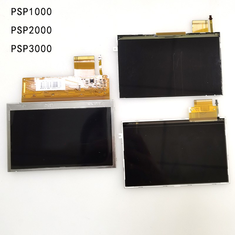 เปลี่ยน PSP GO หน้าจอ LCD PSPGO PSP1000 PSP2000 PSP3000 จอแสดงผล PSP 3000 2000 1000 LCD Assembly หน้