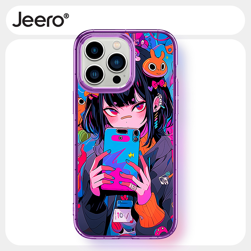 Jeero เคสโทรศัพท์มือถือนิ่ม ลายสุนทรีย์ สําหรับ iPhone 16 15 14 13 12 11 Pro Max SE 2020 X XR XS 8 7