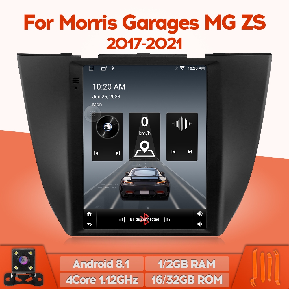 Webetter TopNavi เครื่องเล่นวิทยุ GPS 4Core IPS 9.7 นิ้ว หน้าจอแนวตั้ง สําหรับ Morris Garages MG ZS 2017-2021