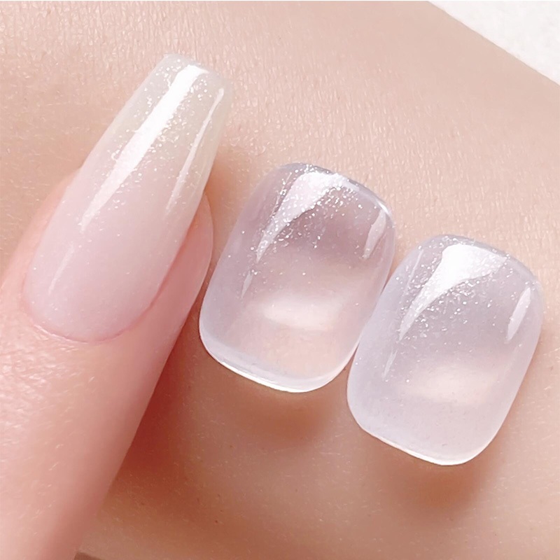 Born PRETTY ยาทาเล็บเจลกึ่งถาวร สีเขียวนู้ด ขนาด 15 มล.