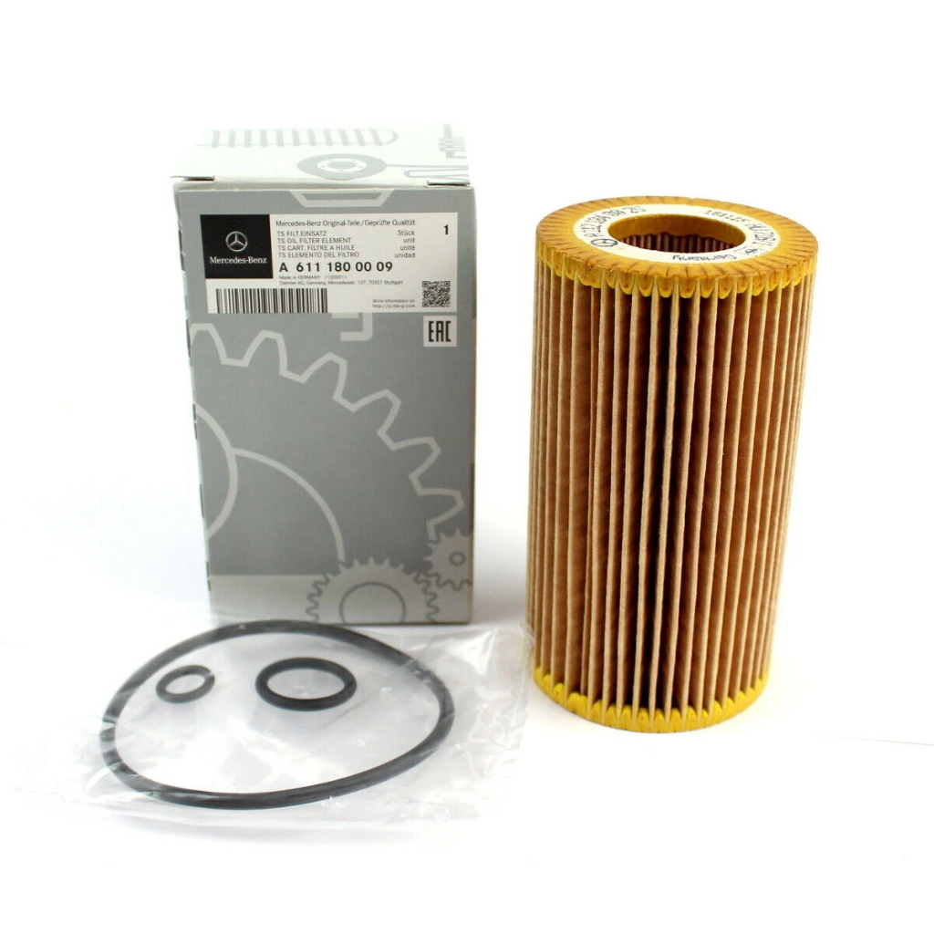 ไส้กรองน้ํามัน สําหรับ Mercedes-benz W202 W203 W204 C209 W210 W211 VITO W639 A611800009