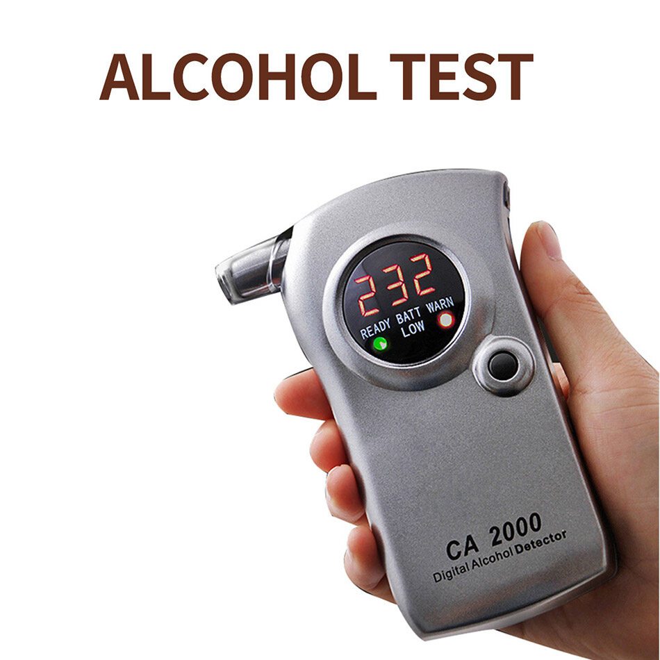 ⭐ใหม่ CA2000 เครื่องทดสอบแอลกอฮอล์ แบบมือถือ ตรวจจับความเมา แบบเป่าเร็ว