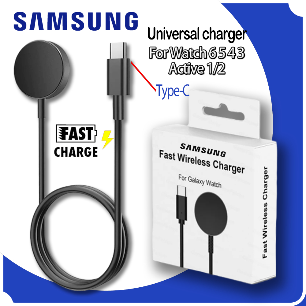 Samsung Galaxy Watch ที่ชาร์จไร้สาย ชาร์จเร็ว สําหรับ Galaxy Watch 6/5/4/3/Active/Active 2 EP-OR900 