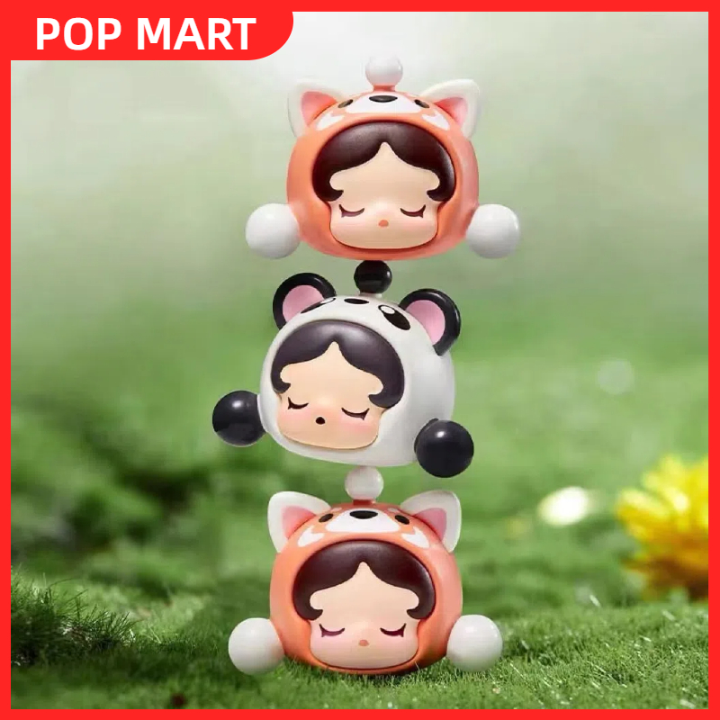Bubble Marte POP BEAN แผ่นบับเบิ้ล ลายแพนด้าน่ารัก Chengdu limited SKULLPANDA สําหรับผู้ชาย