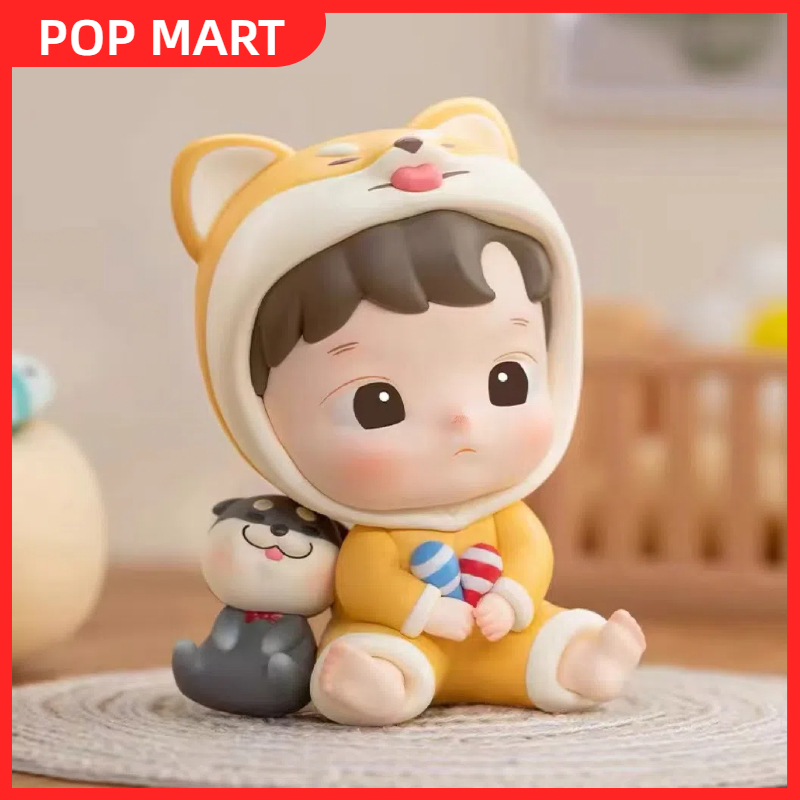 Popmart HACIPUPU ตุ๊กตาฟิกเกอร์ ไดอารี่ ปลูกพืช กล่องสุ่ม น่ารัก ของขวัญวันหยุด