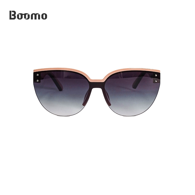 Boomo - แว่นตากันแดด ไร้ขอบ แฟชั่นสําหรับผู้หญิง เหมาะกับการขับขี่กลางแจ้ง