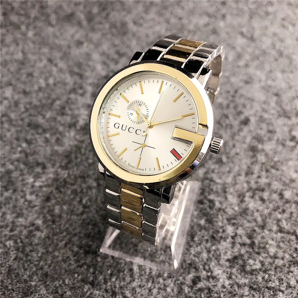 Gucci Casual Business Quartz Movement Stainless Steel Dial Watch Ladies Niche Light Luxury Premium Swiss Watch