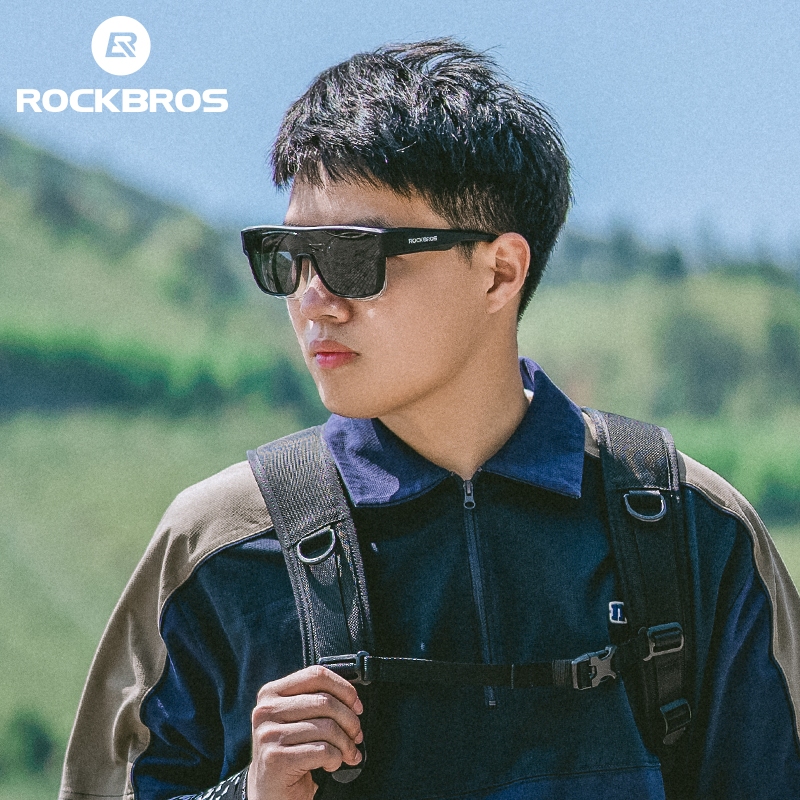 【TH Delivery】Rockbros แว่นตากันแดด เลนส์โพลาไรซ์ ป้องกันรังสียูวี 400 องศา สําหรับผู้ชาย และผู้หญิง เหมาะกับการตกปลา กลางแจ้ง