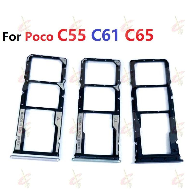 ถาดซิม (sim tray) สําหรับ Poco C55 C61 C65