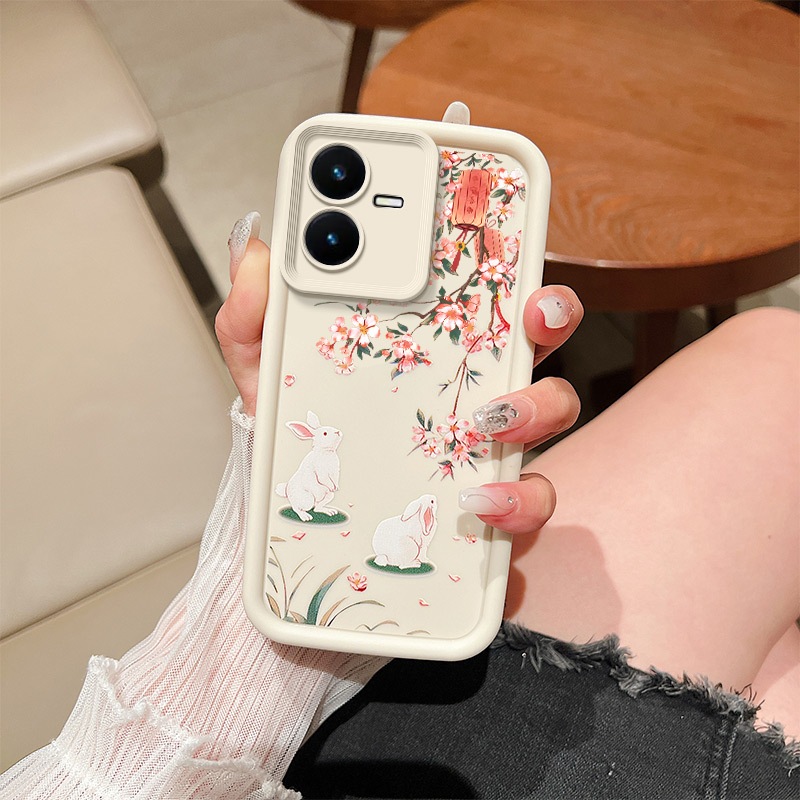 เหมาะสําหรับ vivo y22s 4G/y22 4G/y22t 4G เคสโทรศัพท์ยางกันกระแทกเคสนิ่มดีไซน์ใหม่เคสป้องกัน