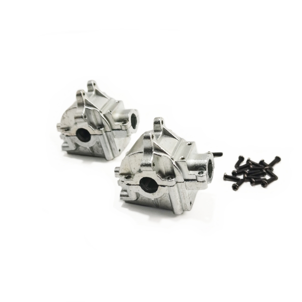 Wltoys 144001 144002 124016 124017 124018 อะไหล่ชิ้นส่วนโลหะ ด้านหน้า และด้านหลัง สําหรับรถบังคับ