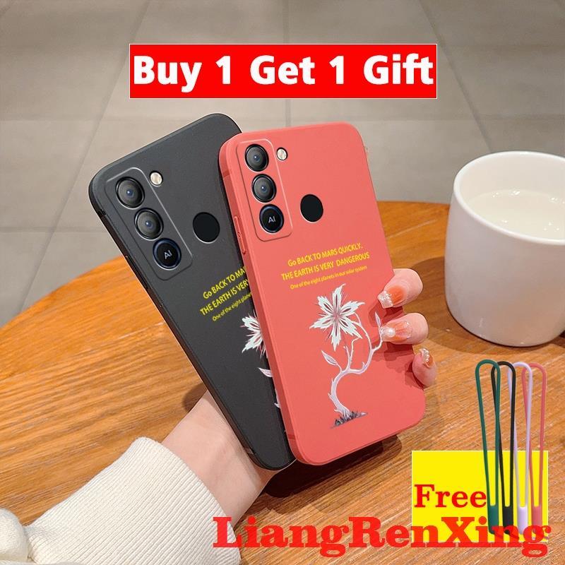 เคส Casing Tecno POP 5 LTE เคสโทรศัพท ์ Softcase ซิลิโคนเหลว Protector Smooth กันกระแทกกันชนออกแบบใหม ่ ดอกไม ้ การ ์ ตูน YTXSHD02