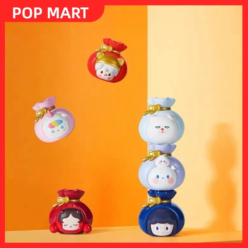 Popmart Bubble MOE กระเป๋าเปิดโชค รุ่นตุ๊กตา ของขวัญสําหรับแฟนสาว