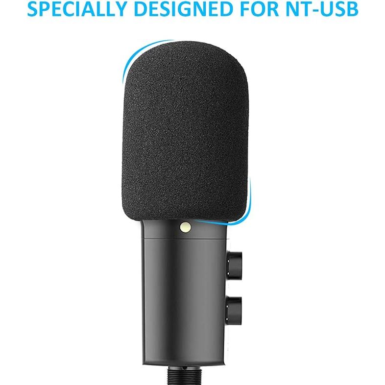 Rode NT โฟมครอบไมโครโฟน กันลม USB สําหรับไมโครโฟนคอนเดนเซอร์ Rode NT-USB