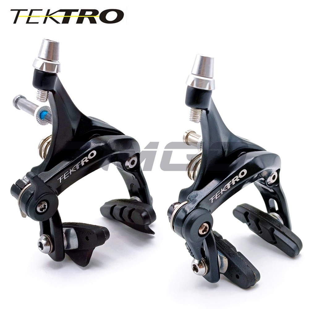 Tektro R312 คาลิปเปอร์เบรค C-Brake Rim แบบคู่ สีดํา สําหรับรถจักรยานเสือหมอบ