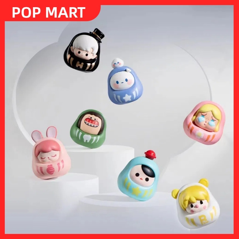 โมเดลฟิกเกอร์ Pop Bean dharma Series Kawaii น่ารัก ของขวัญวันหยุด สําหรับตกแต่งบ้าน