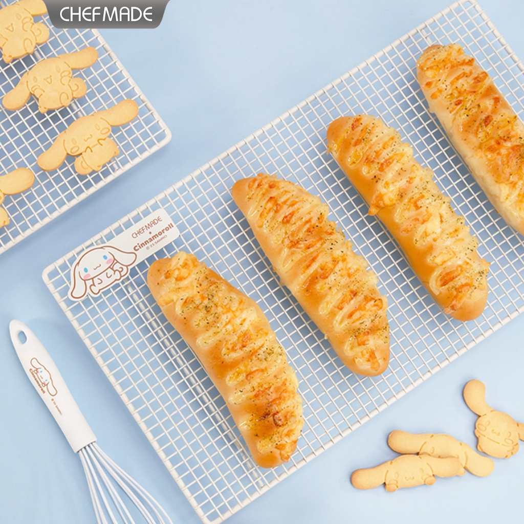 Chefmade ตะแกรงระบายความร้อน ขนาดใหญ่พิเศษ 18 นิ้ว X 10 นิ้ว ไม่ติดผิว สําหรับทําเบเกอรี่ CL5062