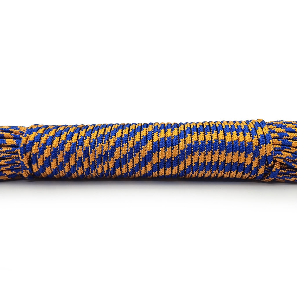 ความยาว8เมตร/31เมตร3มิลลิเมตรเส้นผ่าศูนย์กลางหนึ่งแกนด้านในกลางแจ้งร่มเชือกฉุกเฉินกลางแจ้งมัดเสื้อผ้าเชือกลากสร้อยข้อมือทอมือกลางแจ้งเต็นท์เชือก - รูปที่ 4