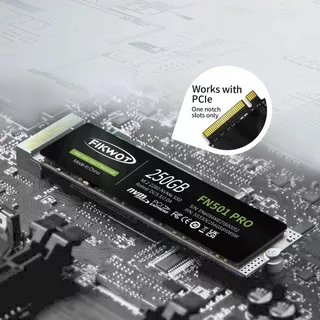 Fikwot FN501Pro NVMe PCIe Gen3.0x4 M.2 2280 SSD Read 3500MB/s Write 3150MB/s สำหรับ Laptop และ PC 250GB 256GB 512GB 1TB