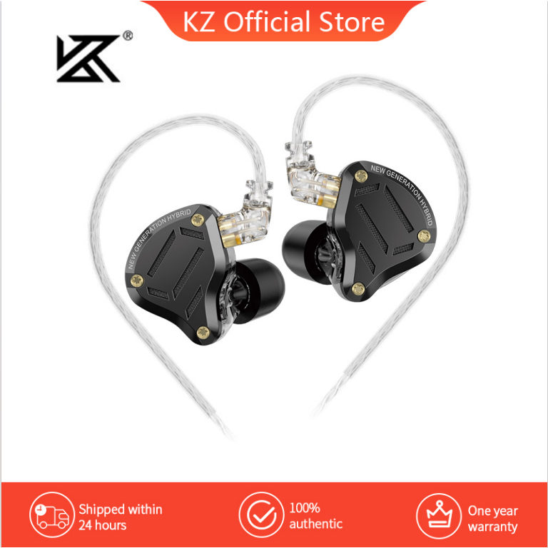 Kz ZS10 PRO 2 หูฟังอินเอียร์ ไดรเวอร์ไดนามิก 3 ทาง 10 มม. ตัดเสียงรบกวน สําหรับวิดีโอคาราโอเกะ HIFI