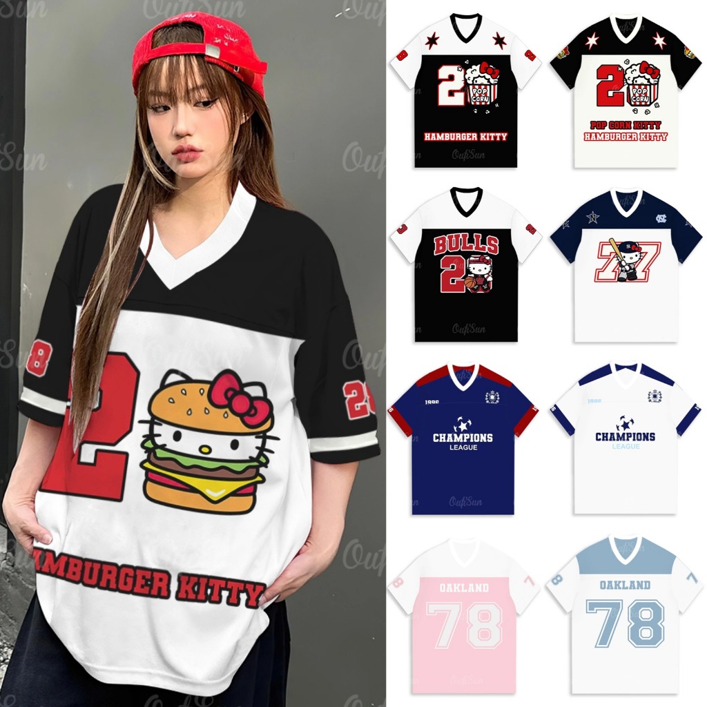 เสื้อยืดผู้หญิงกีฬาสไตล์teeคาร์ดิแกนด้านบนผู้ชายและผู้หญิงtเสื้อoversizeหลวมรูปแบบบาสเกตบอลเสื้อยืดunisex Retroเกาหลีเสื้อยืด