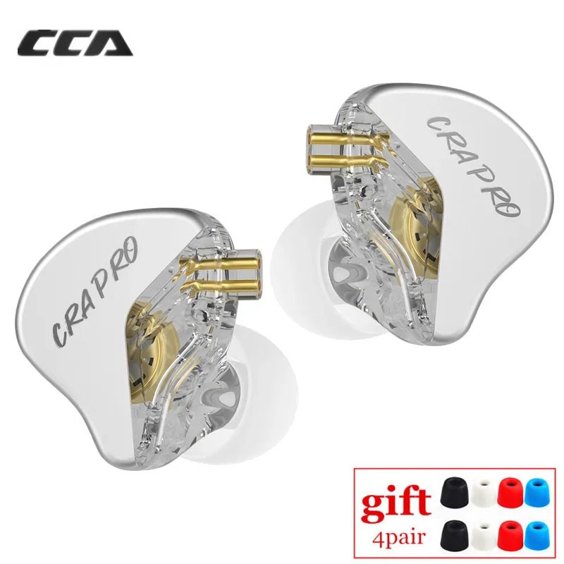 Cca CRA PRO HIFI ชุดหูฟังไดอะแฟรม DLC ไดนามิก 2PIN สายเคเบิล CRAPRO
