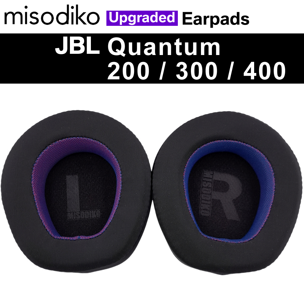 Misodiko แผ่นครอบหูฟัง แบบเปลี่ยน สําหรับ JBL Quantum 200 300 400
