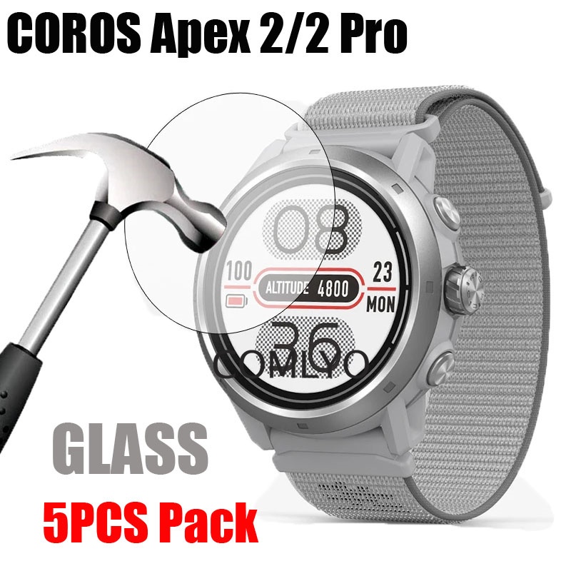 For Coros APEX 2 Pro Apex2 ฟิล์มกระจกนิรภัยกันรอยหน้าจอ สําหรับ
