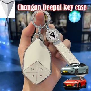 Changan Deepal 4 ปุ่มกุญแจรถสําหรับ Changan Deepal S07 L07 S05 TPU เคสกุญแจพวงรวมทุกอย่างฝาครอบกุญแจ