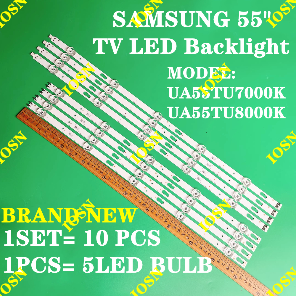 ไฟแบ็คไลท์ทีวี LED UA55TU7000K UA55TU8000K 55TU6900 UA55TU8100 SAMSUNG 55 นิ้ว SAMSUNG 55 นิ้ว UA55T