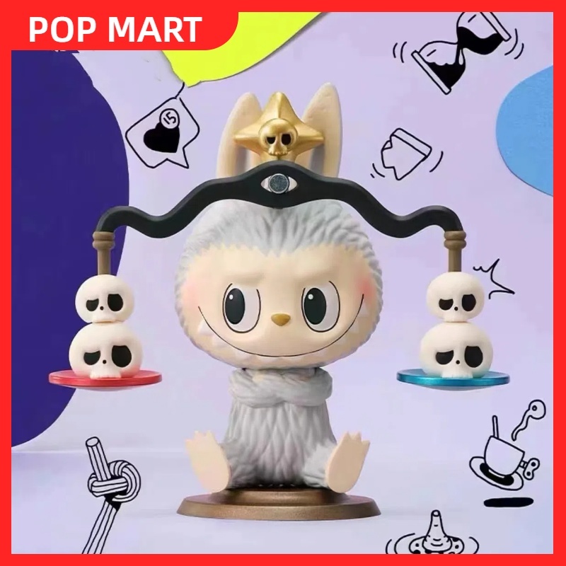Popmart LABUBU กล่องสุ่ม รูปกลุ่มดาว มอนสเตอร์