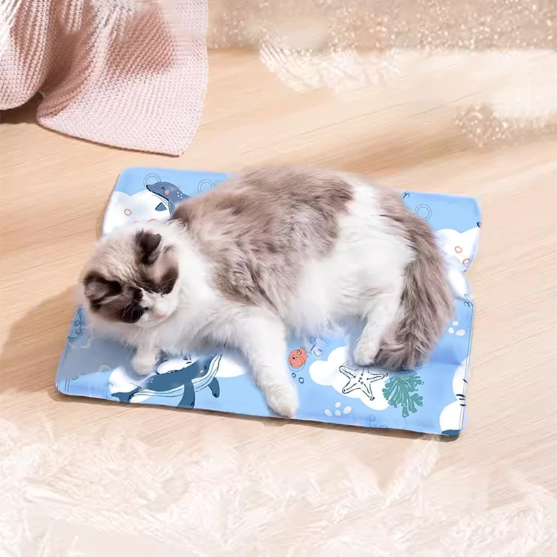 P&P ที่นอนเจลเย็นสัตว์เลี้ยง สำหรับสุนัขและแมว Pet Cool Mat thumbnail 8