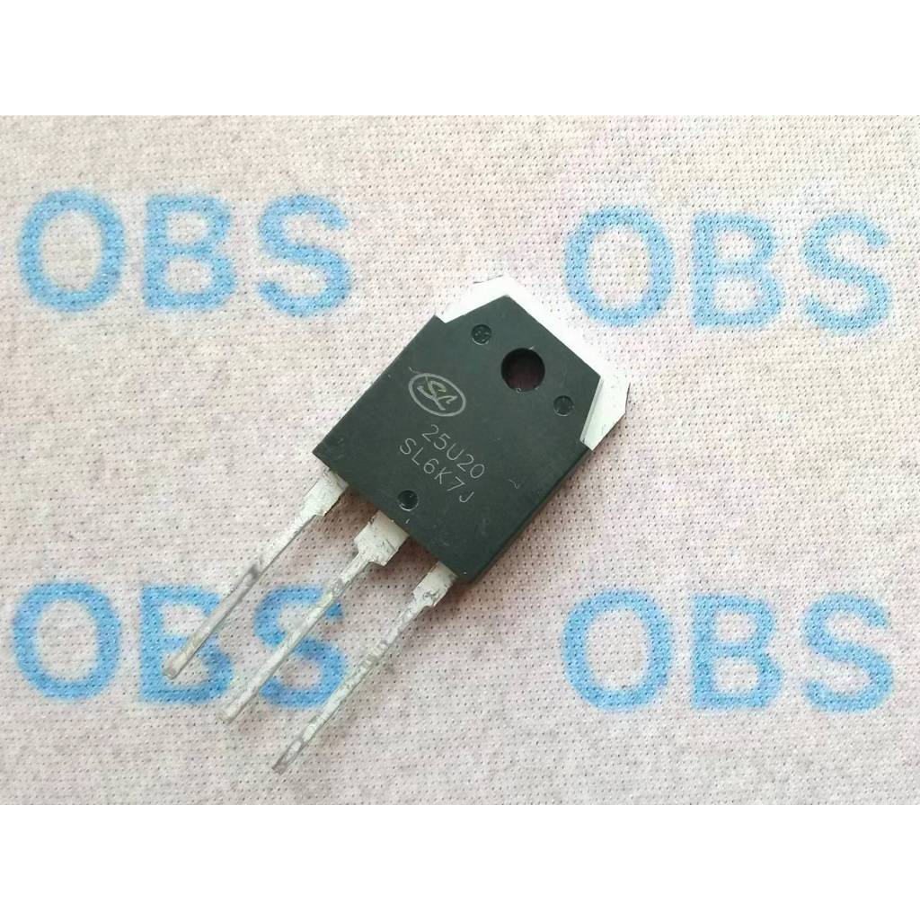 ไดโอด 25U20 SFR25U20PN TO-3P 5 ชิ้น