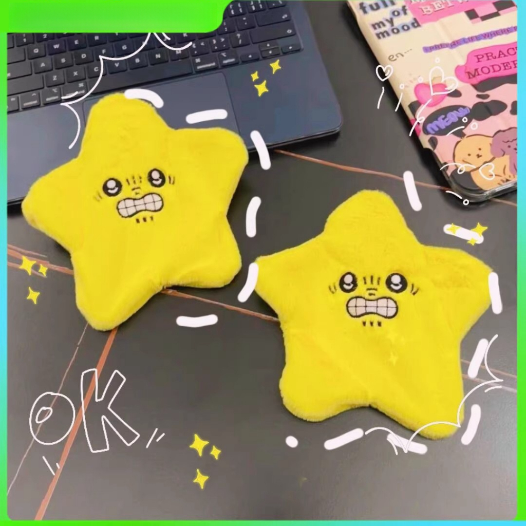 พร้อมสต็อก Chikawa Chikawa Moving Violent Star Doll Usaki Meteor Decompression Pendant Plush Toy