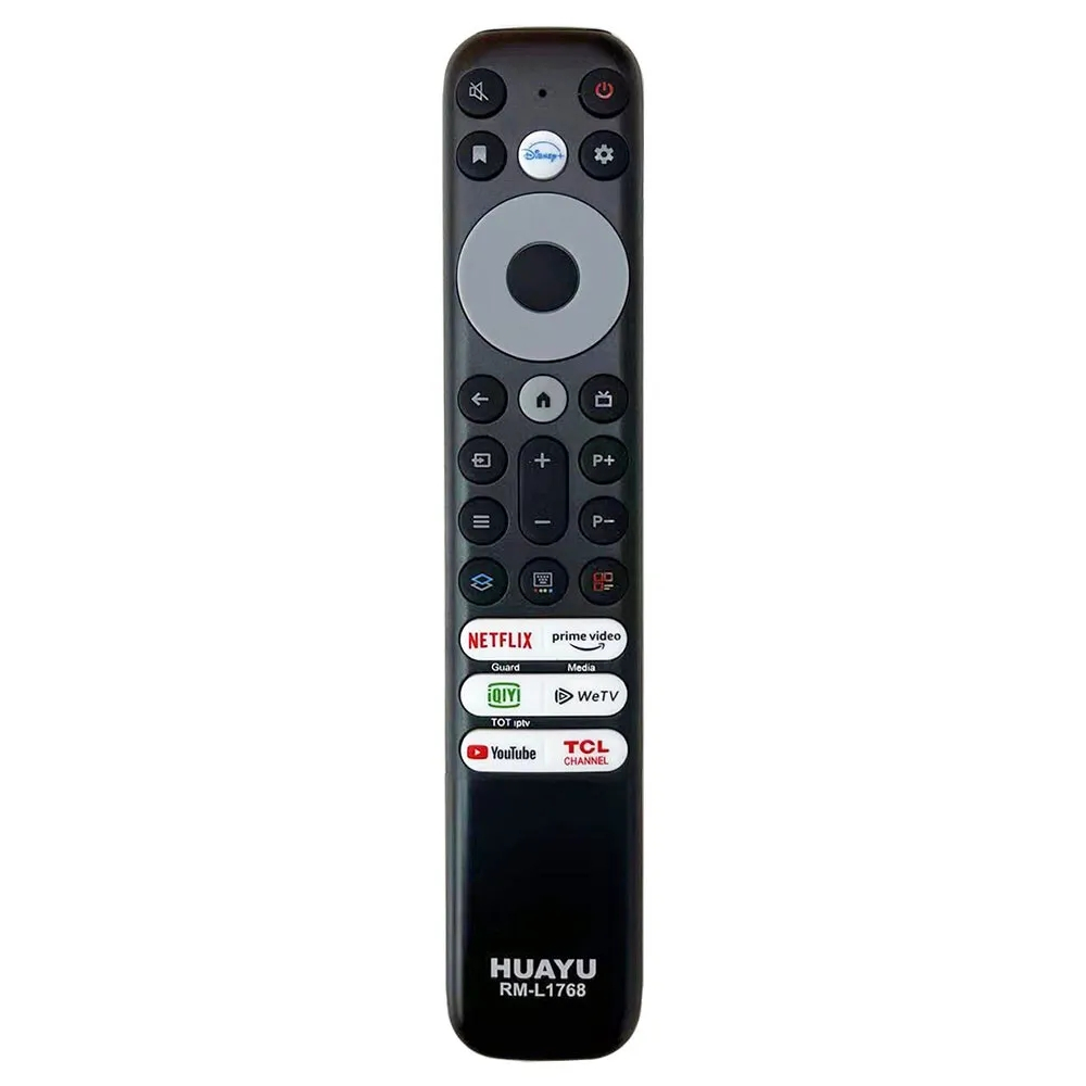 TCL universal REMOTE RM-L1768 สําหรับ TCL Android TV รีโมทคอนโทรลใช้สําหรับ Rc802n YUI1 RC802N YLI3 