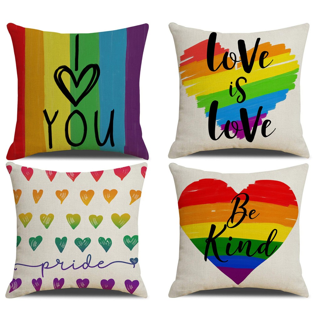 ปลอกหมอนอิง ผ้าลินิน ลาย LOVE ขนาด 40×40.45×45.50x50.60×60.70×70ปลอกหมอนอิงโซฟา สําหรับตกแต่งบ้าน ห้อง เตียง
