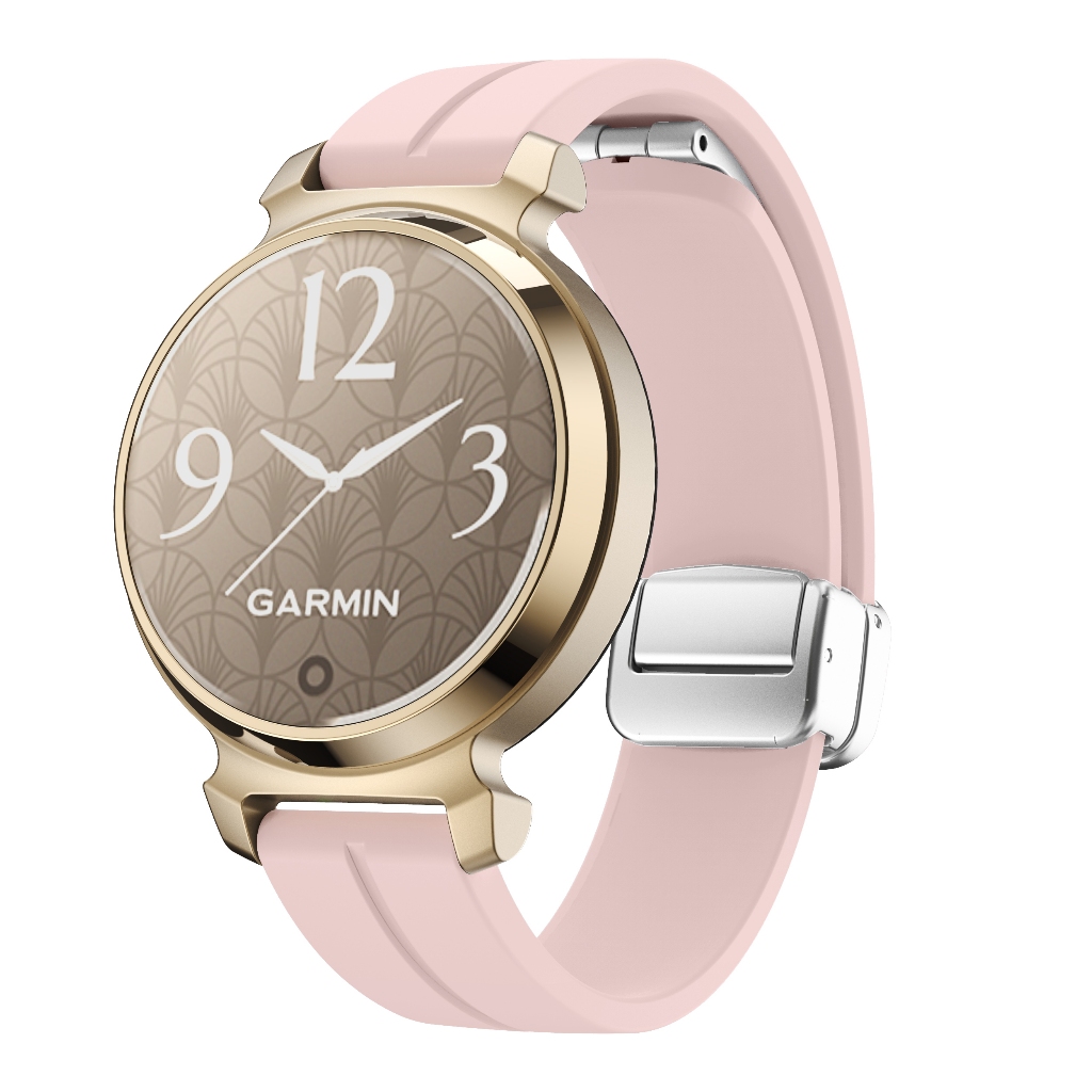 สายนาฬิกาข้อมือซิลิโคนแม่เหล็ก แบบเปลี่ยน สําหรับ Garmin Lily 2 Smartwatch Watch Lily2