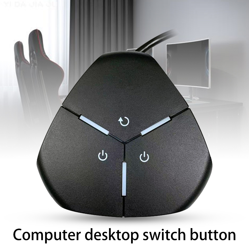 Pc-acc 16 เมตร แบบพกพา พอร์ต USB คู่ PC เคสคอมพิวเตอร์ตั้งโต๊ะ สวิตช์ปุ่มเปิดปิด สําหรับบาร์อินเทอร์เน็ต