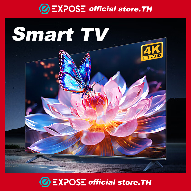 Expose ทีวี 32ราคาถูกๆ TV สมาร์ททีวี ทีวี 43 นิ้ว ถูกๆ ทีวี 55 นิ้ว ถูกๆ TV 55 นิ้ว 4k smarttv tv 43 นิ้ว smart TV โทรทัศน์ WiFi 4K รับประกัน 3 ปี