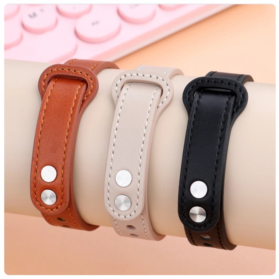 Watch Strap Compatible For สาย garmin lily 2 สายนาฬิกาข้อมือหนัง แบบบางพิเศษ สาย Garmin Lily 2 Active Strap สําหรับ Leather Watch Strap For Garmin Lily 2 Strap Slim Thin Bracelet garmin lily 2 สาย Smart Watch 14mm Watchband Garmin Lily 2 Active สาย