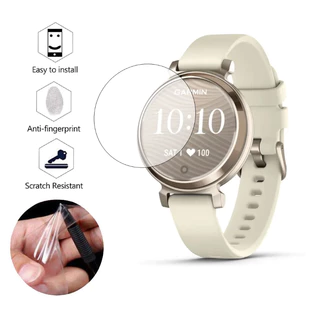For Garmin Lily 2 active ฟิล์ม garmin lily 2 ฟิล์มไฮโดรเจลใส HD กันรอยหน้าจอ สําหรับ lily 2 Hydrogel Film For Garmin 2 Film HD Clear 2 Screen Protector Explosion-proof Film Protective 2 Active ฟิล์ม