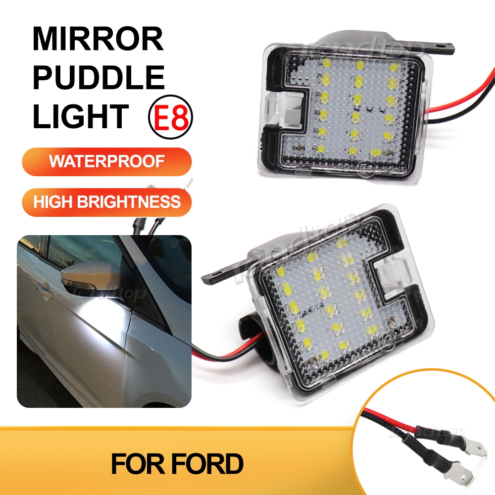 ไฟ LED ติดกระจกมองข้าง สําหรับ Ford C-Max 2003-2010 C-Max II Focus III 2010 Kuga 2008-2012 II - 2012 Escape 2015-2016 Mondeo IV - 2007-2014 2 ชิ้น