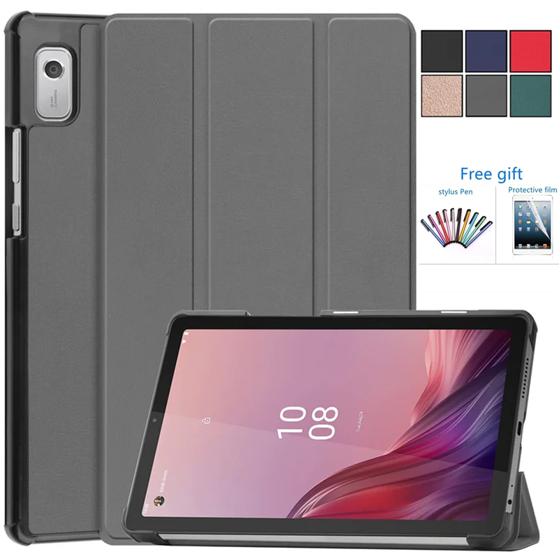 สําหรับ Lenovo Tab M9 แท็บเล็ต TB-310FU Tri-Folding ขาตั้งแม่เหล็กสําหรับ Lenovo Tab M9 HD 9 นิ้ว