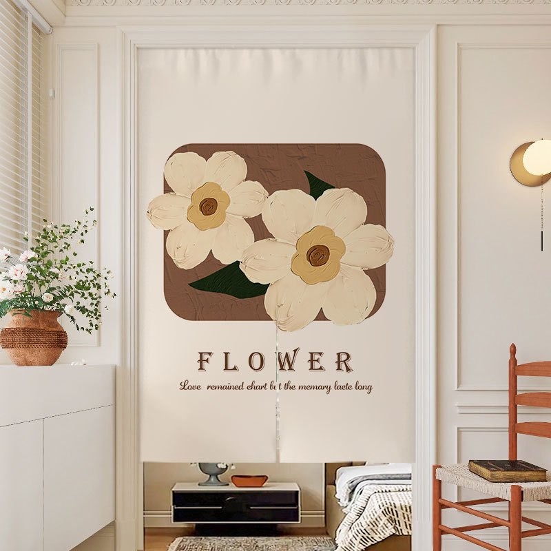 แนะนำ ผ้าม่าน ผ้าม่านกั้นประตู แบบครึ่งวงกลม ป้องกันควัน สไตล์ครีม สําหรับร้านอาหาร โรงแรม ห้องครัว ราคาพิเศษ มีเก็บเงินปลายทาง