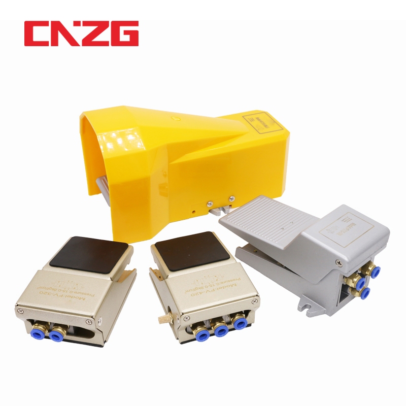 สวิตช์วาล์วอากาศนิวเมติก 4F210-08 G1/4 FV-320 3 ทาง 2 ตําแหน่ง