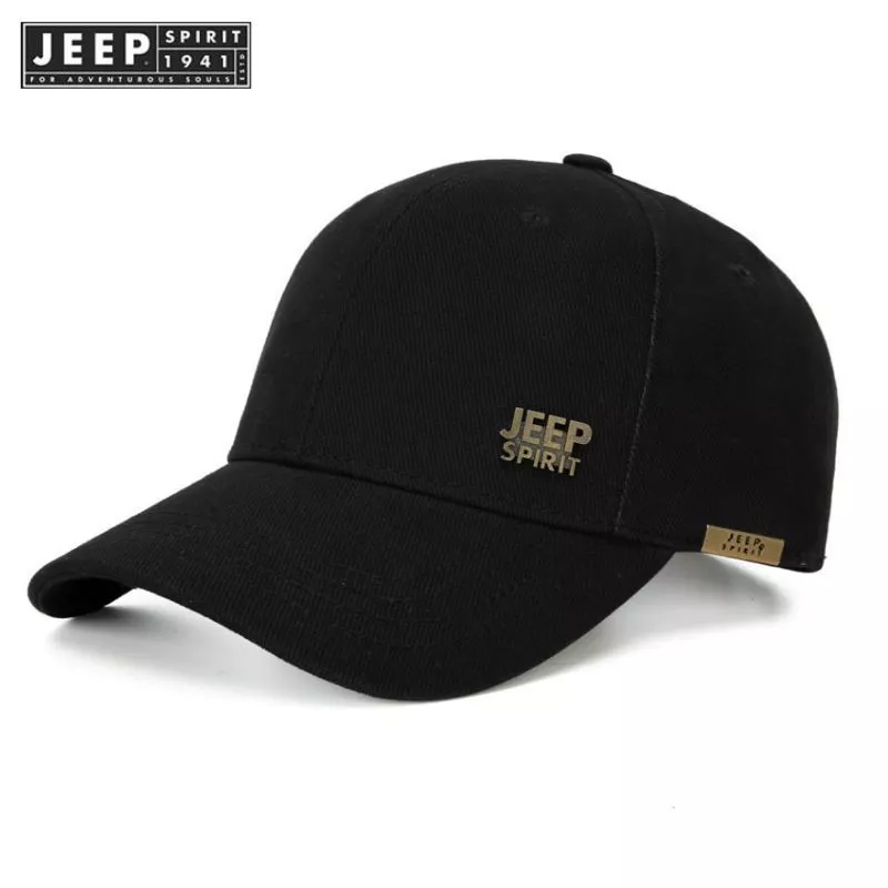 Jeep SPIRIT 1941 ESTD หมวก สําหรับผู้ชาย ใส่ได้ทุกฤดูกาล หมวกเบสบอล ปรับได้ คุณภาพสูง