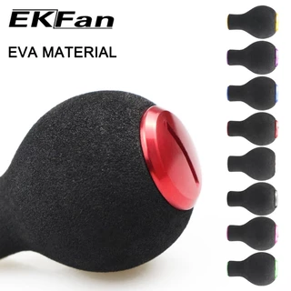 EKFan 1Pcs EVA ตกปลารอกจับลูกบิดสําหรับแบริ่ง 7*4*2.5 มม.ตกปลาอุปกรณ์เสริมเหยื่อหล่อปั่นชิ้นส่วนรอกตกปลา