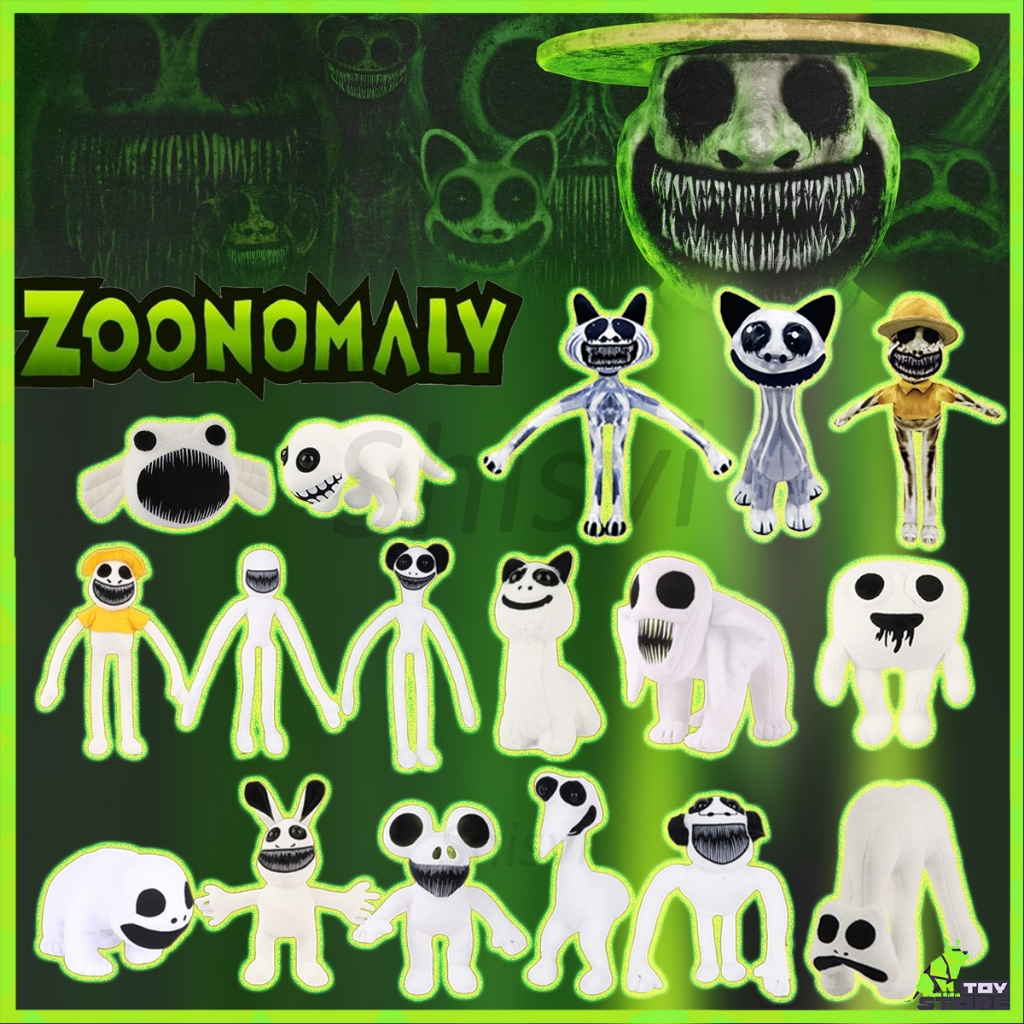 ตุ๊กตาZoonomaly ตุ๊กตาฟิกเกอร์ รูปสวนสัตว์ Zookeepers/Smile Cats/Monster Bear/Stick Spider/Friendly Ostrich เหมาะกับของขวัญ